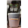 Image 1 : LOCATION #1. FRYMASTER DUAL-BASKET NATURAL GAS DEEP FRYER