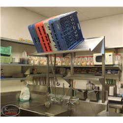 LOCATION #1. DIVERSEY COMMERCIAL CORNER PASSTHROUGH DISHWASHER