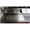 Image 1 : LOCATION #1. STAINLESS STEEL PREP COOLER W/ 6 INSERT DRAWERS