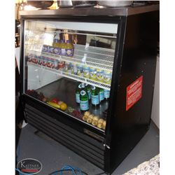 LOCATION #1. TRUE 4' ANGLED GLASS DISPLAY CASE