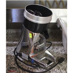 LOCATION #1. SANTOS COMMERCIAL CITRUS JUICER W/ 2 SQUEEZERS