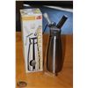Image 1 : LOCATION #1. NEW ISI STAINLESS STEEL CREAM WHIPPER