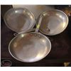 Image 1 : LOCATION #1. LOT OF 3 ALUMINUM 10" FRYING PANS