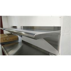 LOCATION #3. JOHNSON ROSE 12" X 36" STAINLESS STEEL WALL SHELF