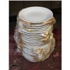 Image 1 : LOCATION #1. LOT OF 25 - 6" PORCELAIN SAUCERS