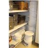 Image 1 : LOCATION #1. LARGE ASSORTMENT OF PAILS W/ LIDS