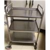 Image 1 : LOCATION #1. STAINLESS STEEL WELDED SERVICE / BUSSING CART