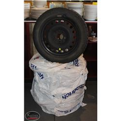 LOCATION #1. SET OF HERCULES AVALANCHE X-TREME WINTER TIRES ON