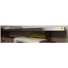 Image 1 : LOCATION #1. 65"X12" STAINLESS STEEL WALL MOUNT SHELF