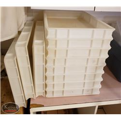 LOCATION #1. LOT OF 11 FRIULINOX PIZZA DOUGH BINS