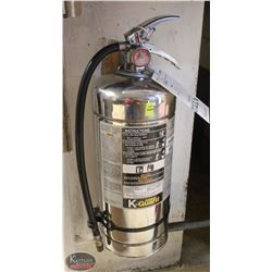 LOCATION #1. ANSUL K-GUARD FIRE EXTINGUISHER W/ WALL MOUNT