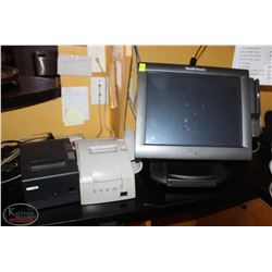LOCATION #1. STEALTH TOUCH POS SYSTEM W/ 4 PRINTERS