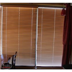 LOCATION #1. LOT OF 17 SETS OF 47" BLINDS