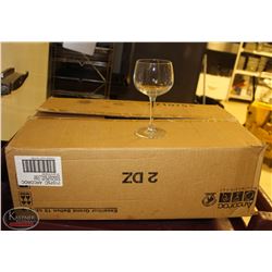 LOCATION #1. CASE OF 24 ARCOROC GRAND BALLON 13 OZ WINE GLASSES
