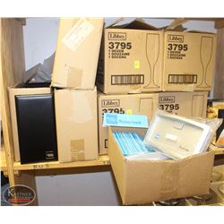 LOCATION #1. 3 CASES OF AMERICAN EXPRESS CHECK HOLDERS W/