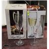 Image 1 : LOCATION #1. LOT OF 8 NEW FLUTE GLASSES
