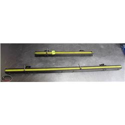 LOCATION #1. LOT OF 2 WALL MOUNT MAGNETIC KNIFE HOLDERS