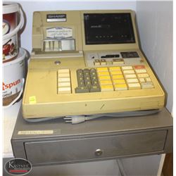 LOCATION #1. SHARP ELECTRONIC CASH REGISTER
