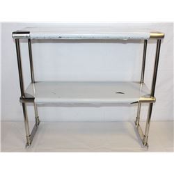 LOCATION #3. S/S DOUBLE OVER SHELF 14"X36"X32"