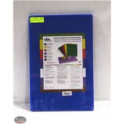 LOCATION #3. BLUE POLY CUTTING BOARD 12 X 18 X 1/2"