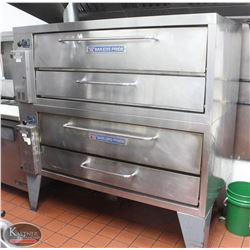 LOCATION #2. BAKERS PRIDE NATURAL GAS DOUBLE-DECK PIZZA OVEN