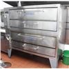 Image 1 : LOCATION #2. BAKERS PRIDE NATURAL GAS DOUBLE-DECK PIZZA OVEN