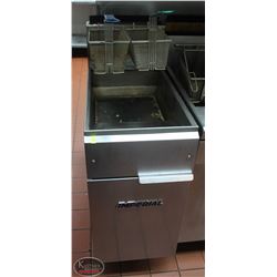 LOCATION #2. IMPERIAL DUAL BASKET NATURAL GAS DEEP FRYER