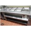 Image 1 : LOCATION #2. QUEST STAINLESS STEEL STEAM TABLE /W INSERTS