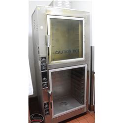 LOCATION #2. STAINLESS STEEL PROOFER-OVEN ON CASTORS