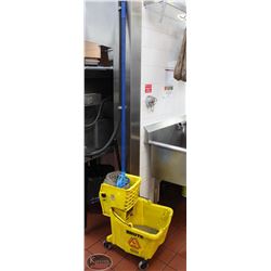LOCATION #2. RUBBERMAID COMMERCIAL MOP BUCKET W/