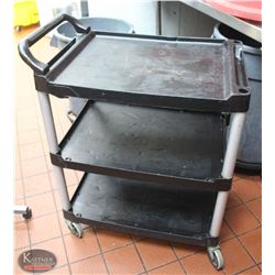 LOCATION #2. 3 TIER RUBBERMAID COMMERCIAL SERVICE / BUSSING