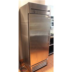 LOCATION #2. TRUE STAINLESS STEEL SINGLE DOOR COOLER