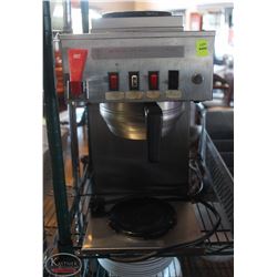 LOCATION #2. STAINLESS STEEL COFFEE MAKER W/ 3 BURNERS & HOT