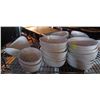 Image 1 : LOCATION #2. LOT OF 22 ONIEDA OVAL PORCELAIN BOWLS W/ 1 OVAL