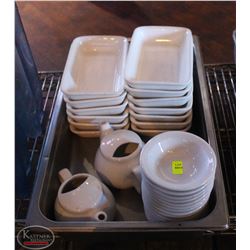 LOCATION #2. FULL SIZE S/S INSERT W/ 13 RECTANGULAR BOWLS, 2