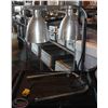 Image 1 : LOCATION #2. STAINLESS STEEL FOOD WARMING LAMP