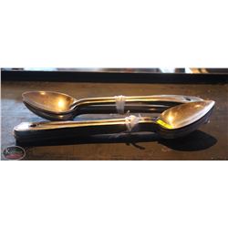 LOCATION #2. LOT OF 16 S/S SERVING SPOONS