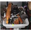 Image 1 : LOCATION #2. BUS BUN OF ASSORTED KITCHEN UTENSILS INCL:
