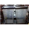 Image 1 : LOCATION #2. LOT OF 2 CAMBRO 22 QUART DRY INGREDIENT BINS W/ 6