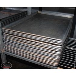 LOCATION #2. LOT OF 20 FULL SIZE BUN PANS