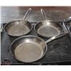 Image 1 : LOCATION #2. LOT OF 3 THERMALLOY 10" FRYING PANS
