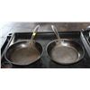 Image 1 : LOCATION #2. LOT OF 2 THERMALLOY 10" FRYING PANS