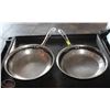 Image 1 : LOCATION #2. LOT OF 2 ALUMINUM 10.5" FRYING PANS