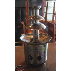 LOCATION #2. TOTAL CHEF STAINLESS STEEL CHOCOLATE FONDUE