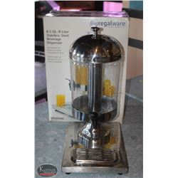 LOCATION #2. REGALWARE 8 LITER STAINLESS STEEL BEVERAGE