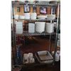 Image 1 : LOCATION #2. 5 TIER CHROME WIRE RACK 48"X18"X72.5"