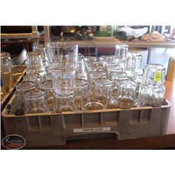 LOCATION #2. DISHWASHER RACK W/ 40 WATER / JUICE GLASSES