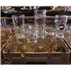 Image 1 : LOCATION #2. DISHWASHER RACK W/ 31 ASSORTED BEER GLASSES INCL: