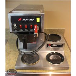LOCATION #2. STAINLESS STEEL 3 BURNER COFFEE MAKER