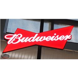 LOCATION #2. LIGHTED BUDWEISER BEER SIGN